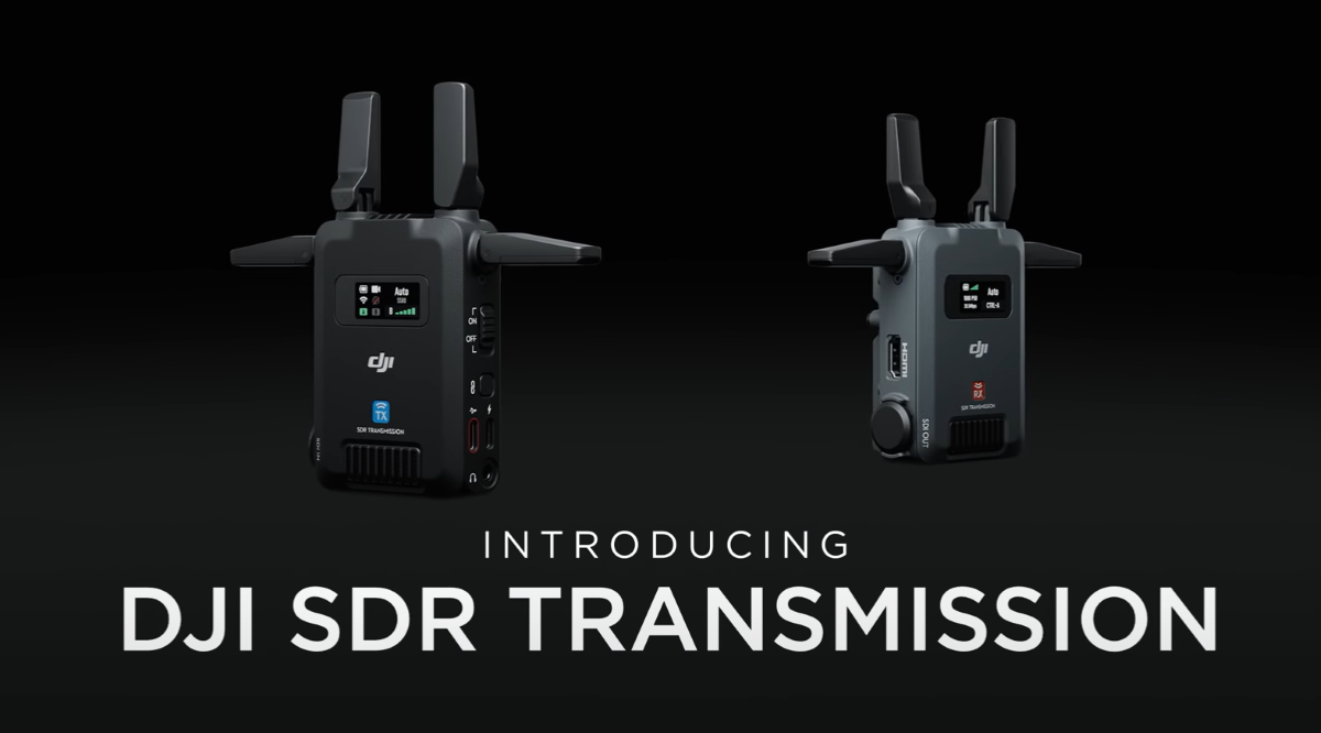 DJI 最先端のビデオ伝送テクノロジーを提供する超小型軽量なDJI