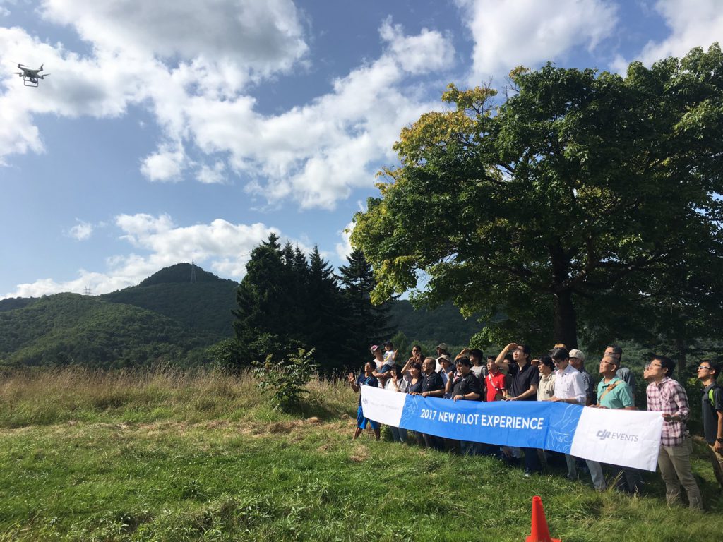 DJI NPE公式ドローン無料体験会札幌を開催しました。