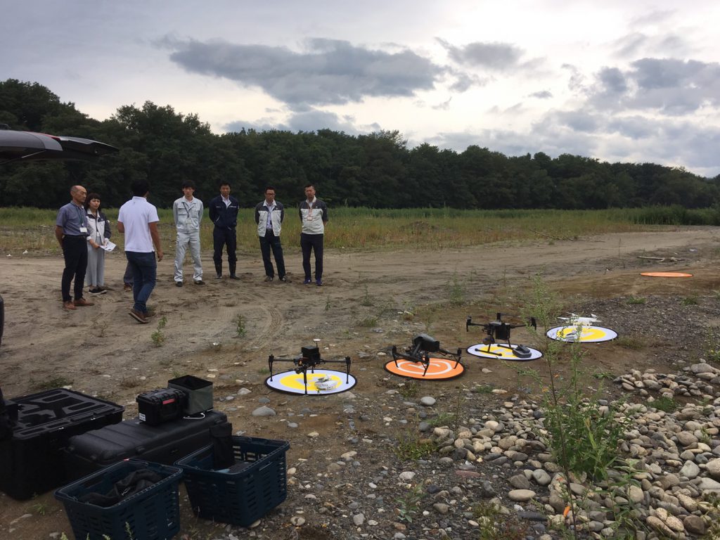 北海道芽室町でDJIドローンの体験会とデモンストレーションを開催しました。