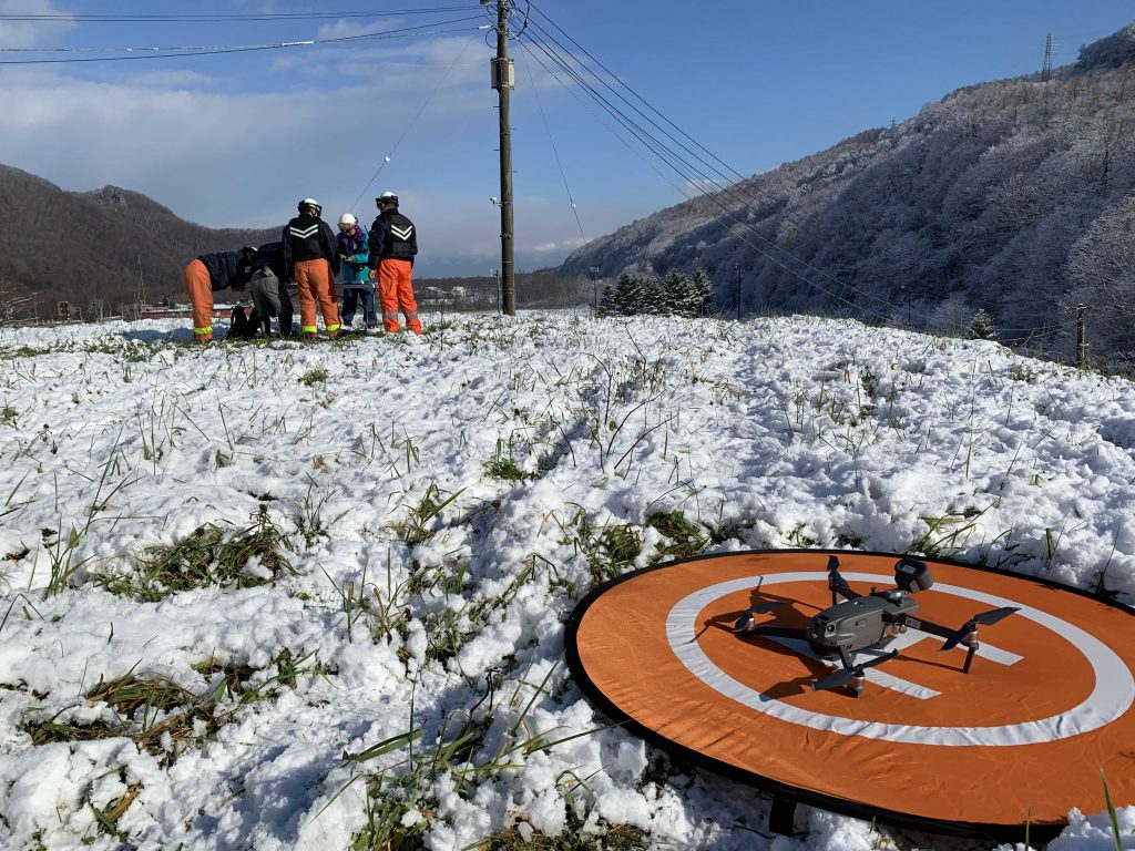 MAVIC 2 ENTERPRIZEを用いたドローンを使った雪山捜索訓練を北海道仁木町で行いました。