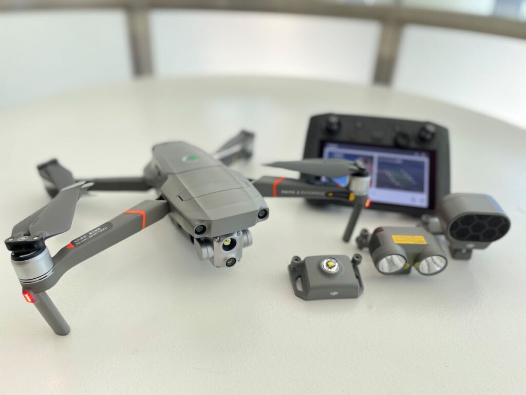 DJI「Mavic 2 Enterprise Advanced」デモ機が到着しました!