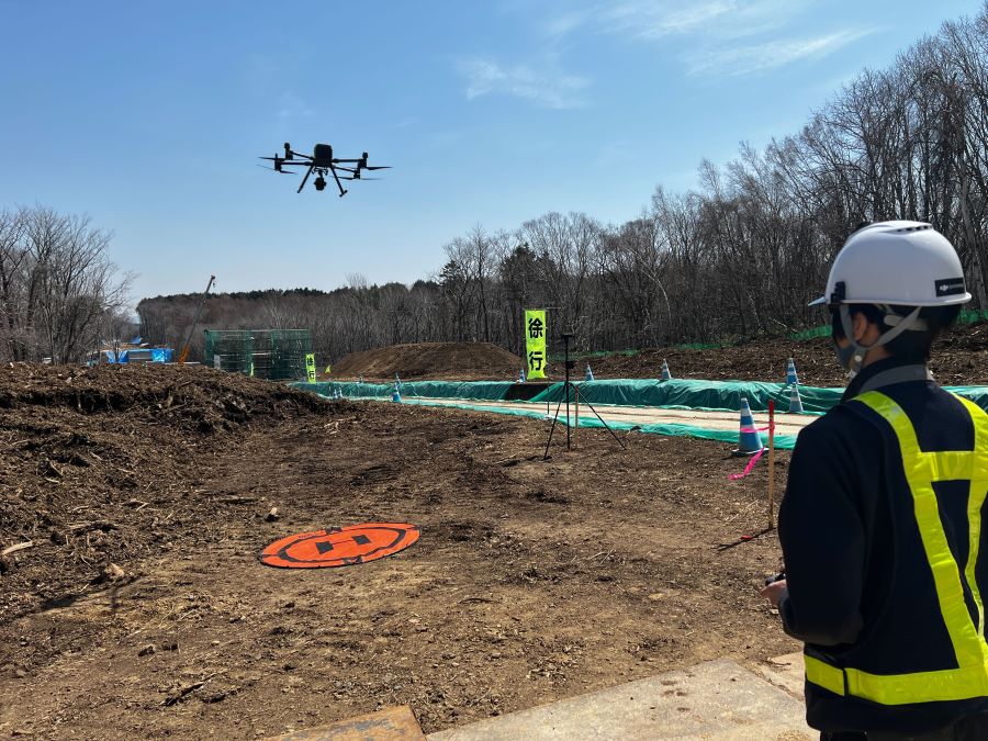 UAVレーザー計測を行いました(M300RTK,L1,Phantom 4 RTK)