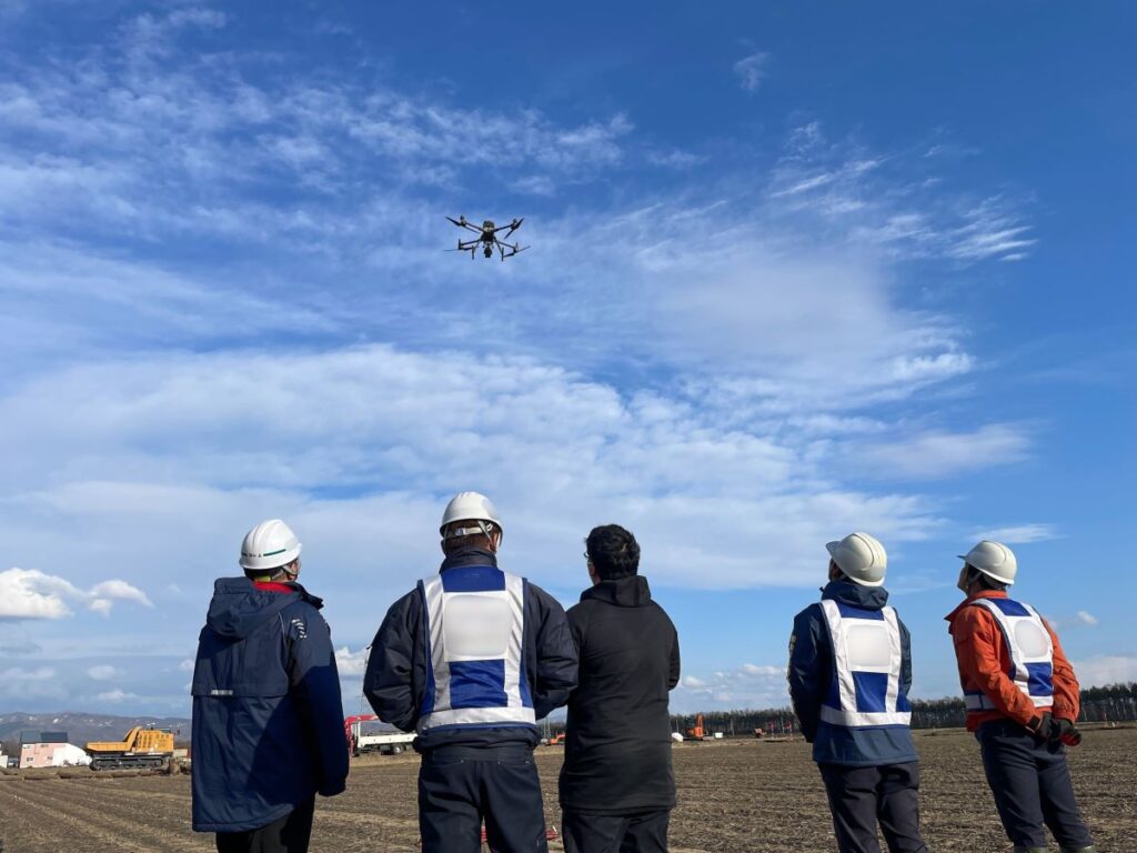 DJI MATRICE 300 RTK(ディージェイアイ マトリス 300 アールティーケー)の測量・計測サポートを行いました!