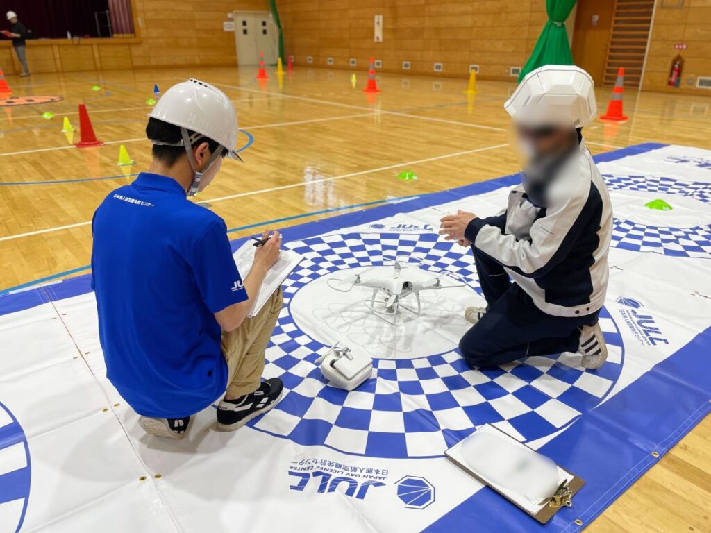 2等無人航空機操縦士・経験者(実技試験)を実施しました。