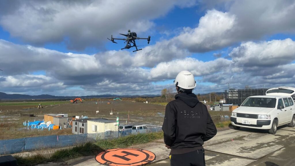 DJI M350RTK、P1(36mm,24mm) ドローン測量を行いました