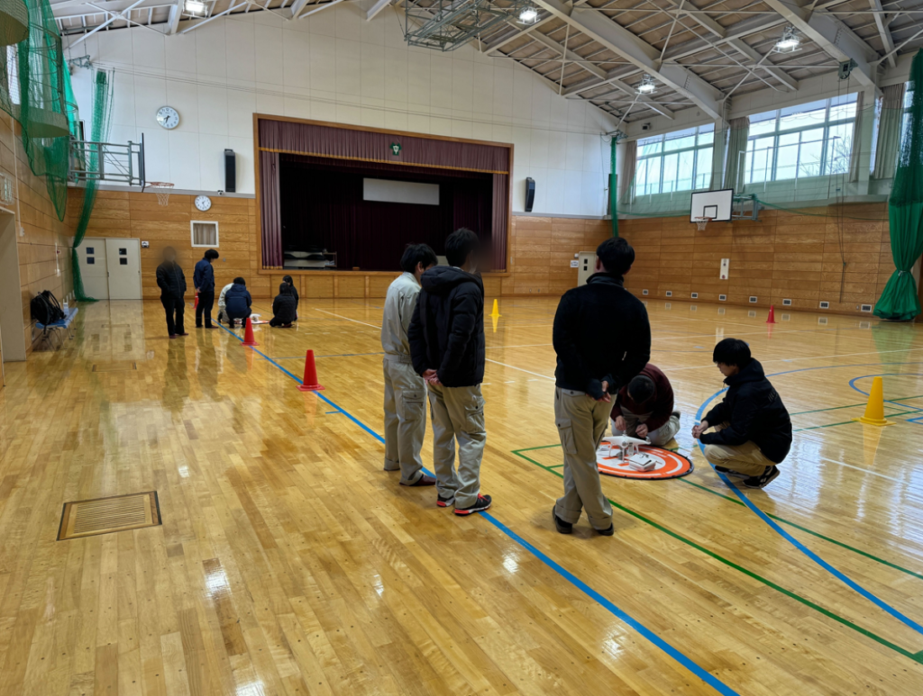 ドローン民間資格 DJI CAMP を江別市で行いました