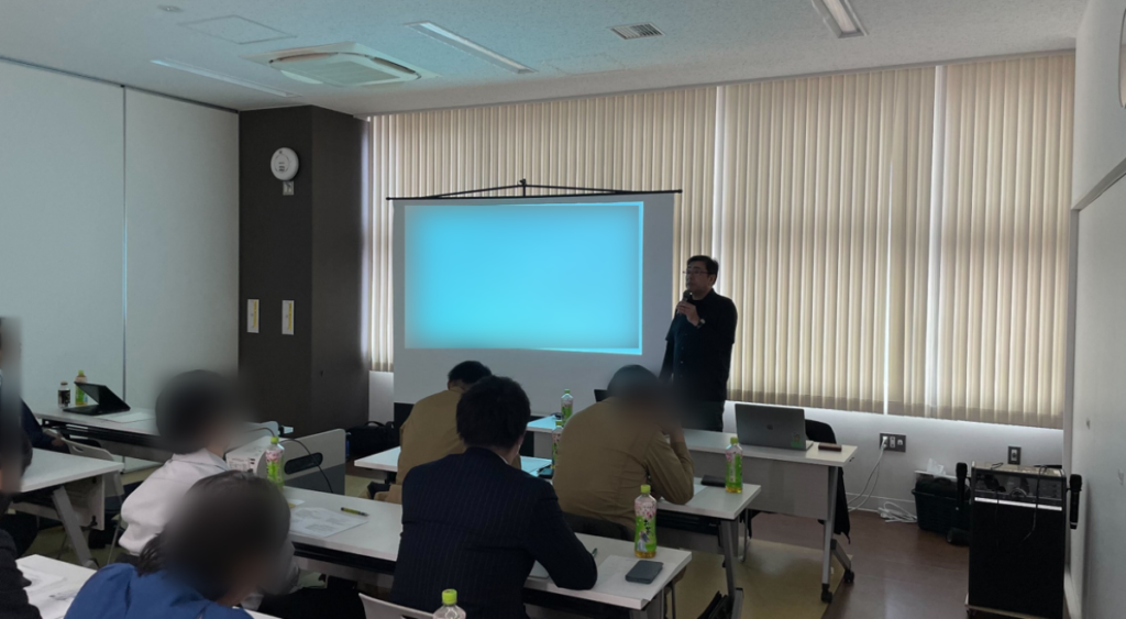ドローン測量、作業計画、法律についてご説明しました。
