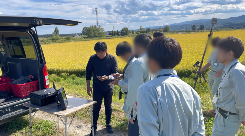 法人様にDJI Mavic 3 Enterprise納品講習会を行いました。