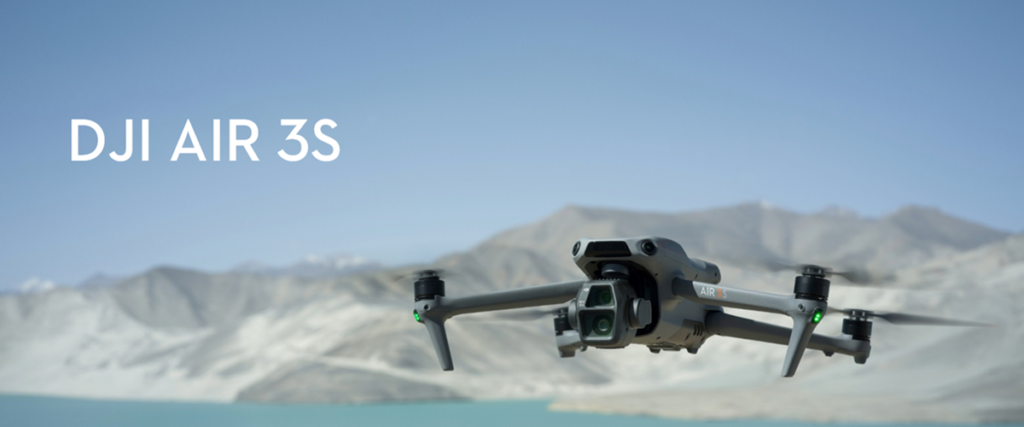 DJIドローン全機種で唯一の機能も搭載された、カメラが進化した「DJI Air 3S」が発表されました！