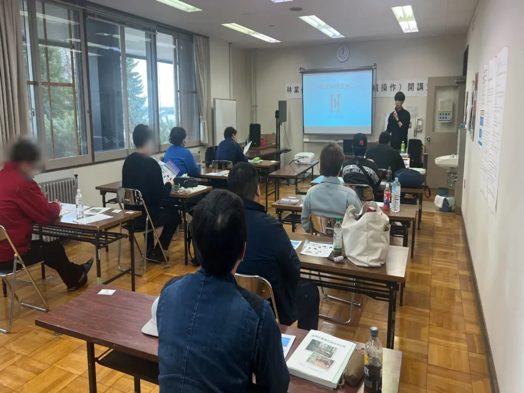北海道林業機械化協会 講習会の講師を務めました