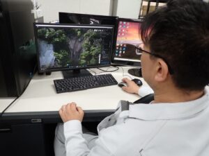 【登別市】LiDARマッピングによる現況調査測量