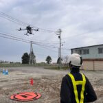 HELICAMスタッフが北海道内でDJI M350RTK+P1を使用し起工測量を行いました。