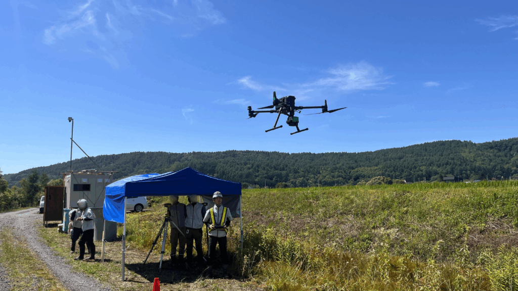 DJI MATRICE 350 RTKとZenmuse L2を使用し、HELICAMベテランパイロットがLider計測&撮影を行いました。