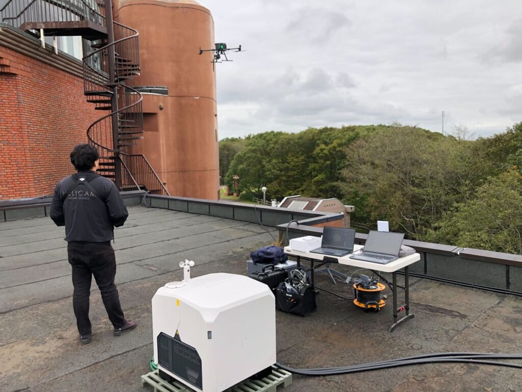 ドローン・イン・ボックスの無人運用ドローン基地【DJI DOCK 3】を出張設置に行ってまいりました。