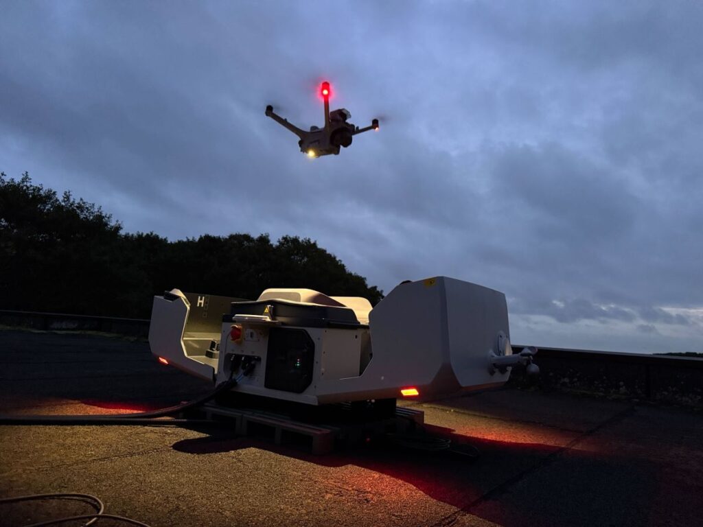 ドローン自動発着ステーション最新モデル【DJI DOCK 3】納品説明会を行いました。