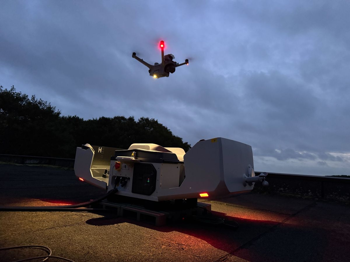 ドローン自動発着ステーション最新モデル【DJI DOCK 3】納品説明会を行いました。