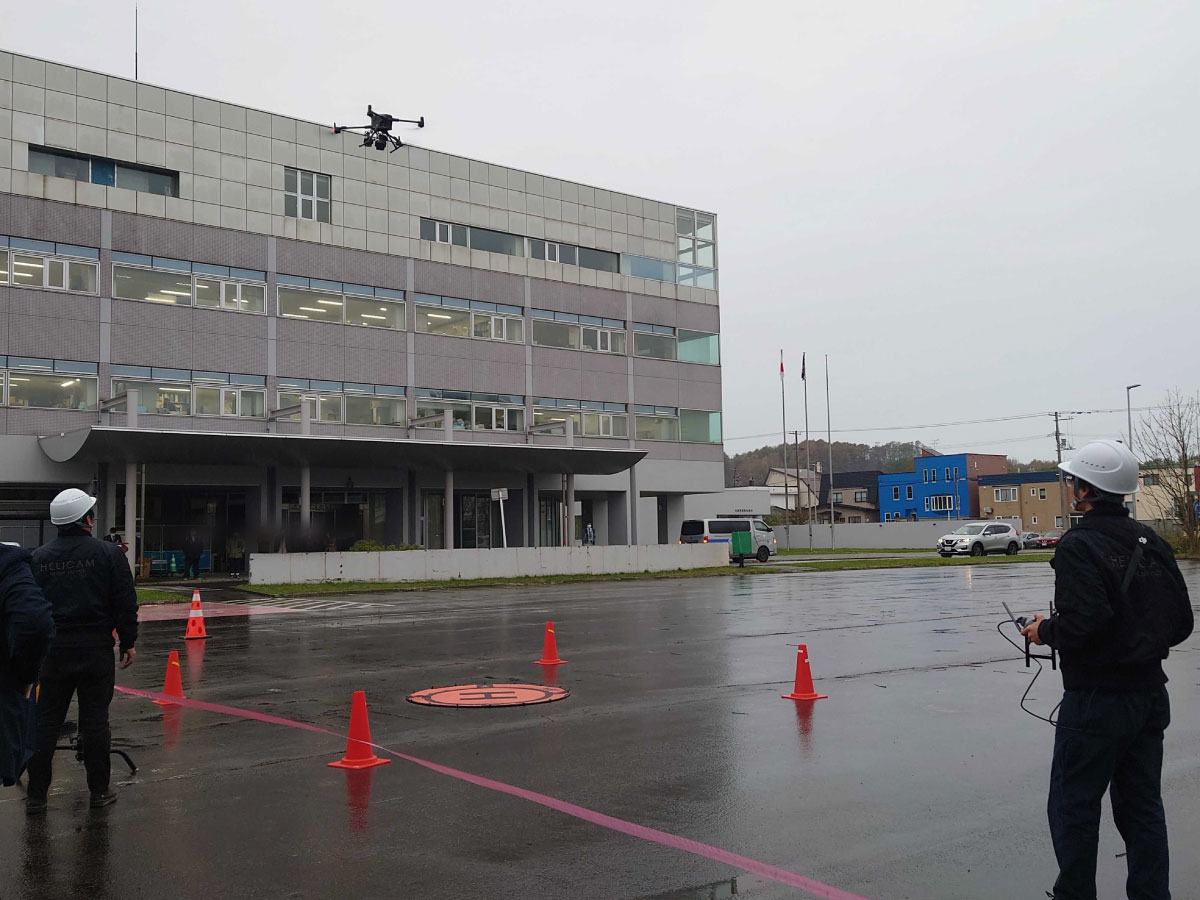 【防災対応ドローン｢きっかけづくり｣セミナー2nd】にDJI Matrice400を使用し参加しました。