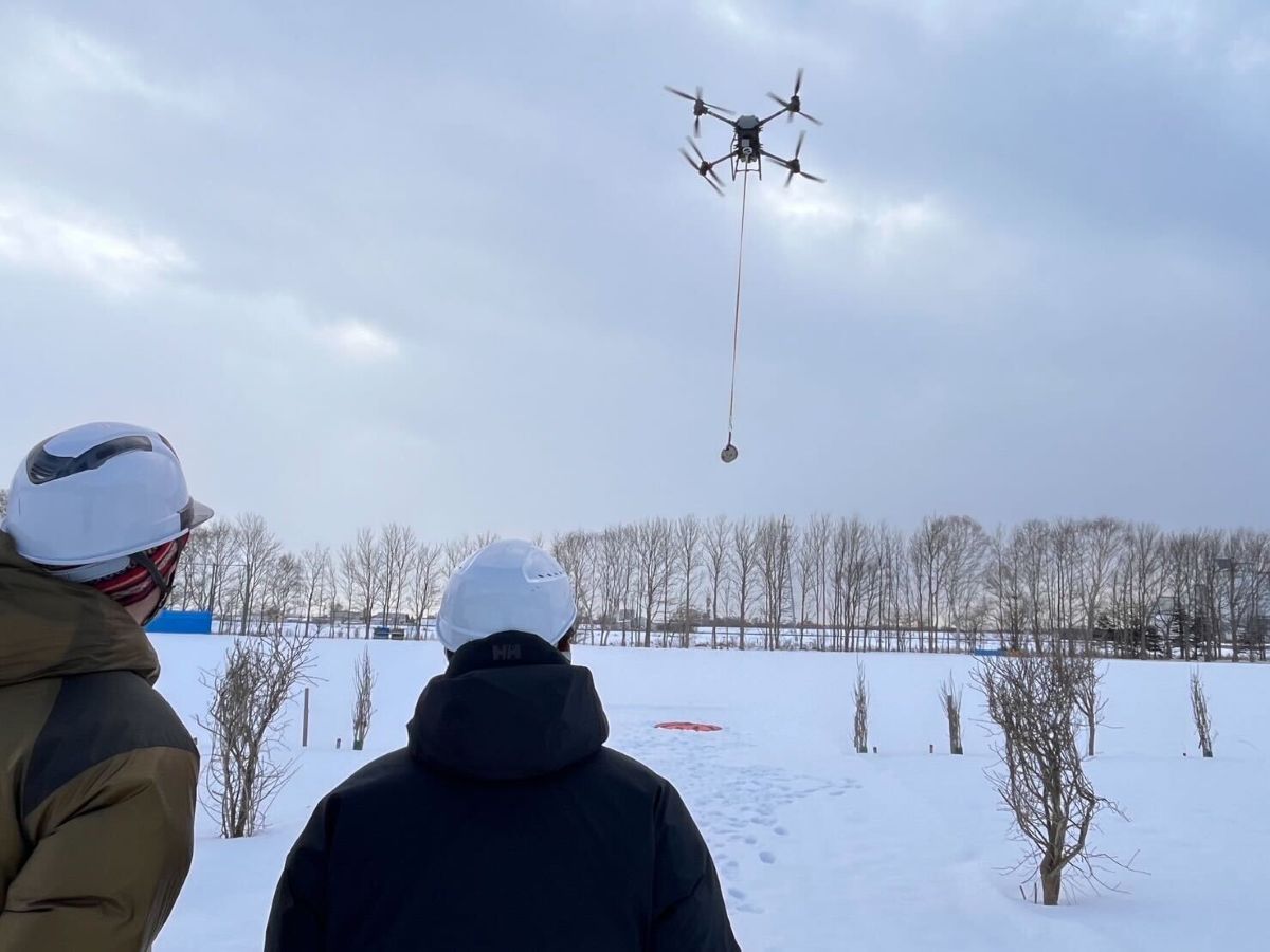 空で運ぶ、新しい業務インフラ【DJI FlyCart 30】 納品講習会(座学+操縦訓練)を2日間工程で行いました。