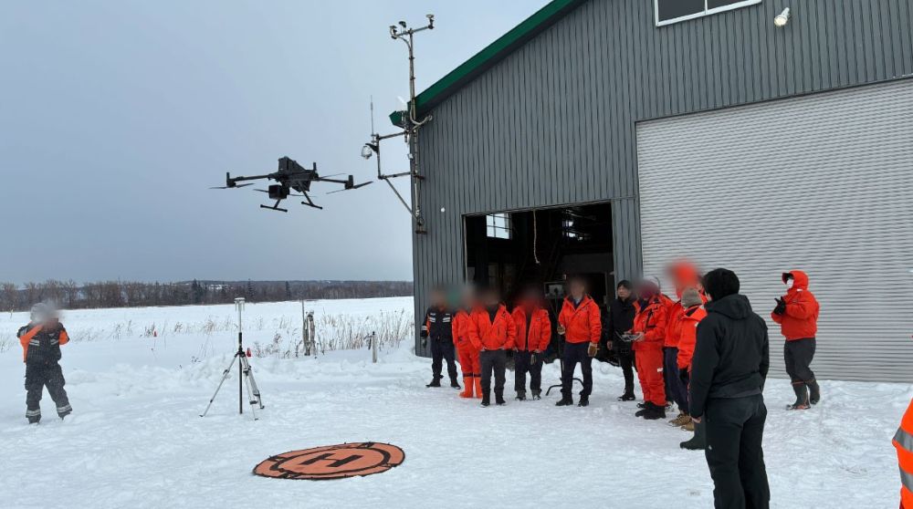 最新の航空用高精度LiDARシステム【DJI Zenmuse L3】 出張納品講習会を行いました。