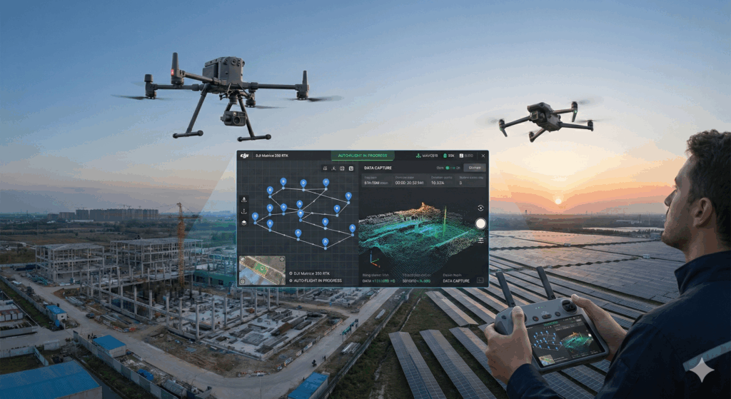 DJIドローンの自動飛行完全ガイド｜業務別の活用事例、推奨アプリ、法律・リスク対策を専門家が解説