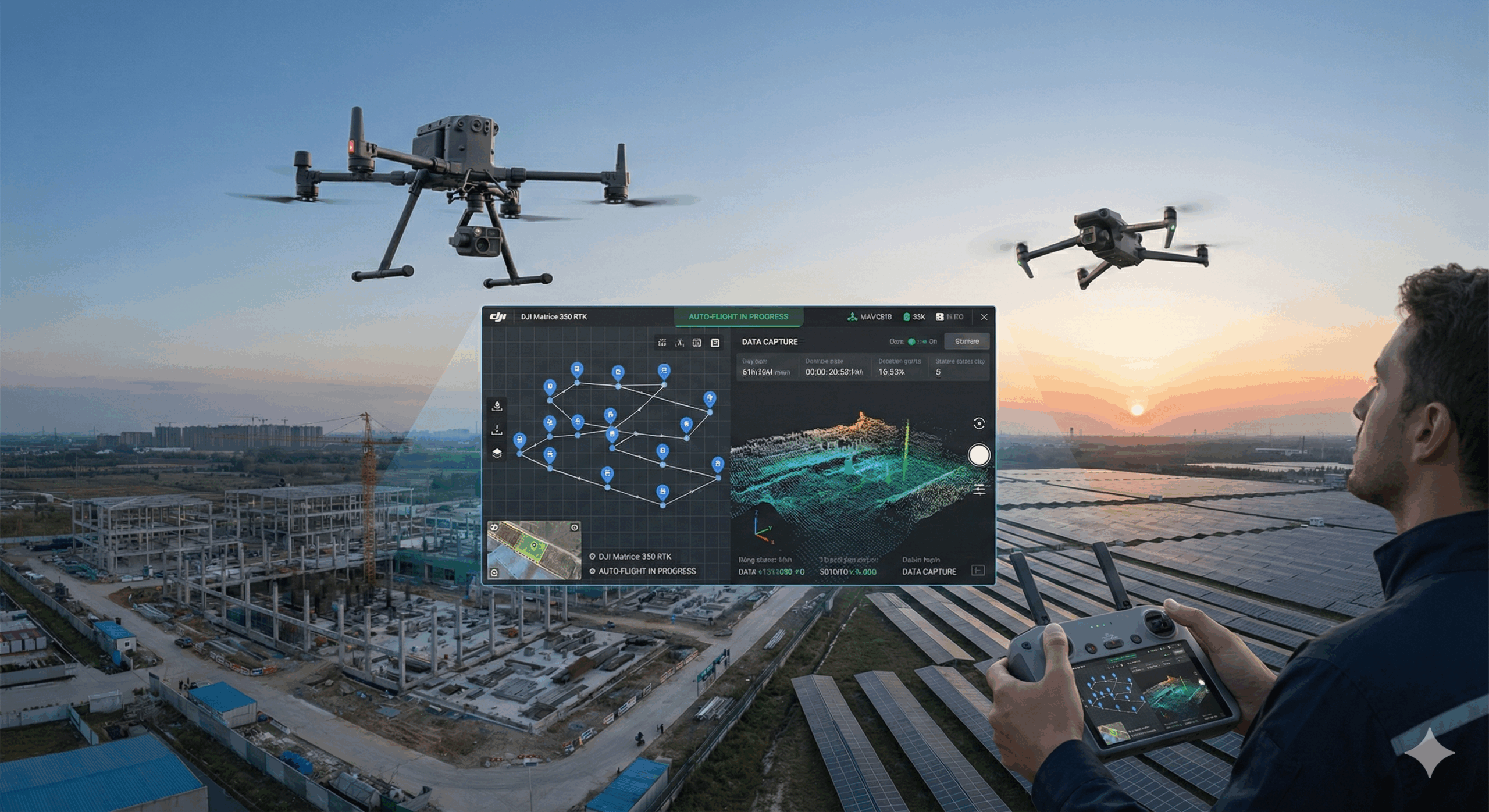 DJIドローンの自動飛行完全ガイド｜業務別の活用事例、推奨アプリ、法律・リスク対策を専門家が解説