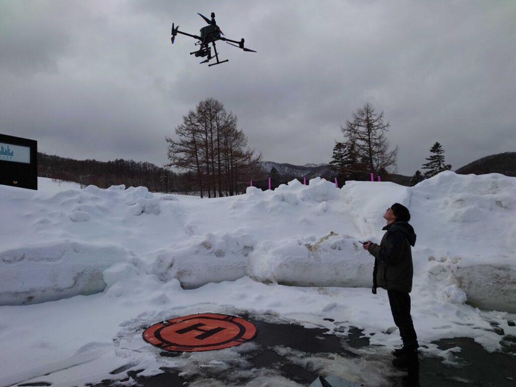 札幌ドローンパーク｜ドローン練習場,NOVEL｜テストフライトを実施≪DJI Matriceシリーズ、Mini シリーズ≫