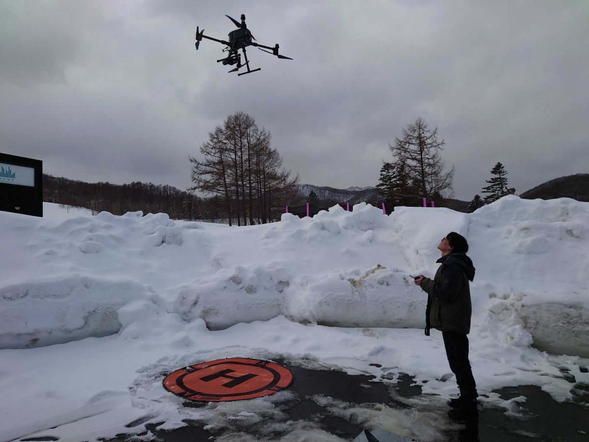 札幌ドローンパーク｜ドローン練習場,NOVEL｜テストフライトを実施≪DJI Matriceシリーズ、Mini シリーズ≫