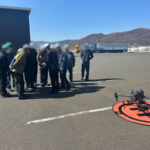 3Dモデル作成ミッションで測量および解析DEMOを実施しました。≪DJI Matrice 400+P1、DJI Matrice 4E≫