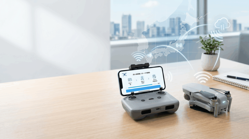 DJIのリモートID登録はどうやる？DIPS申請からインポートまで手順を解説JIドローンのリモートID登録方法をわかりやすく解説｜DIPSとの関係や免除条件、インポート手順までDJIのリモートID登録はどうやる？DIPS申請からインポートまで手順を解説