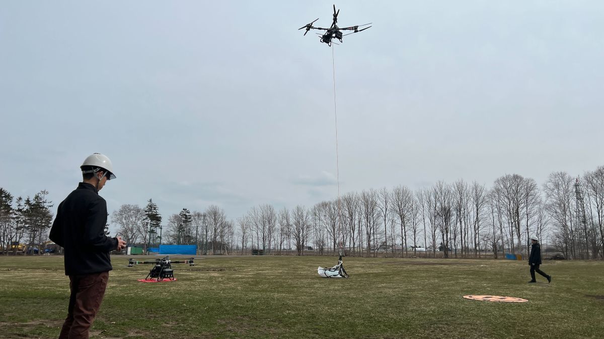 人手に頼らない、新しい運搬のかたち。≪DJI FlyCart 100≫無料体験会を開催しました。