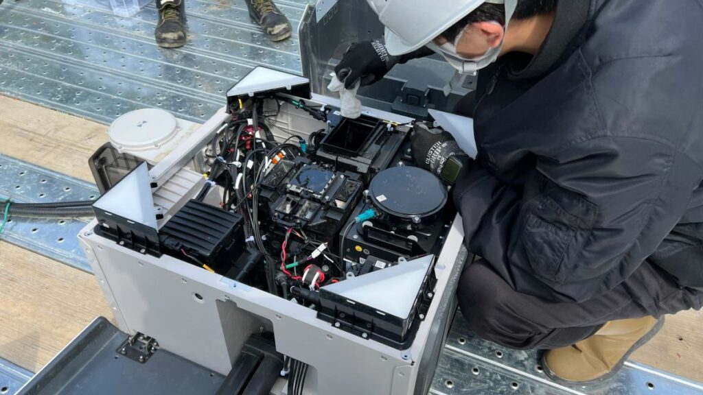 【DJI DOCK 3】を導入いただいた法人様の機体・ドックステーション現地点検・整備を行いました。
