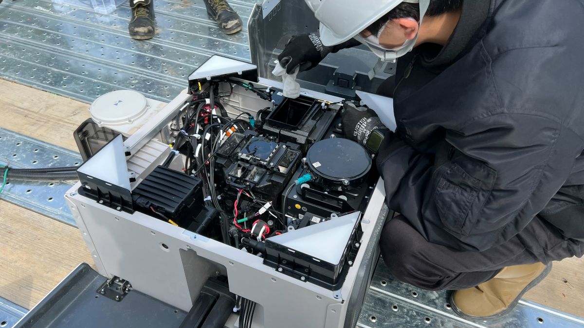 【DJI DOCK 3】を導入いただいた法人様の機体・ドックステーション現地点検・整備を行いました。