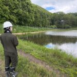 農業用ドローン「DJI Agras T10」による除草剤散布作業を実施しました