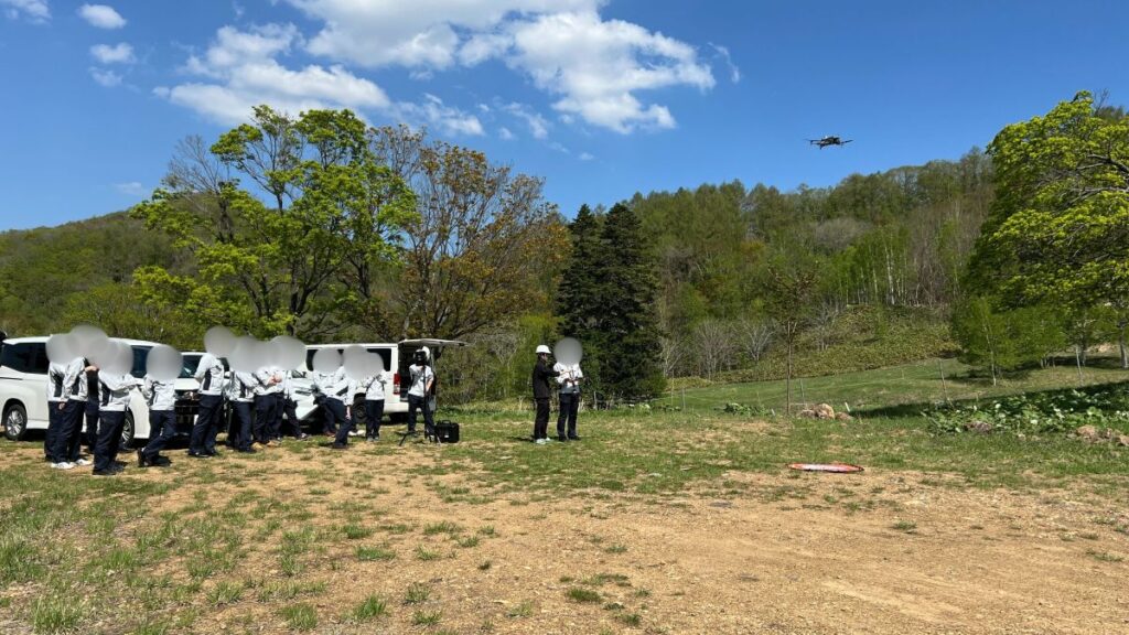 法人様に「DJI Matrice 4E」の「出張導入講習」を行いました