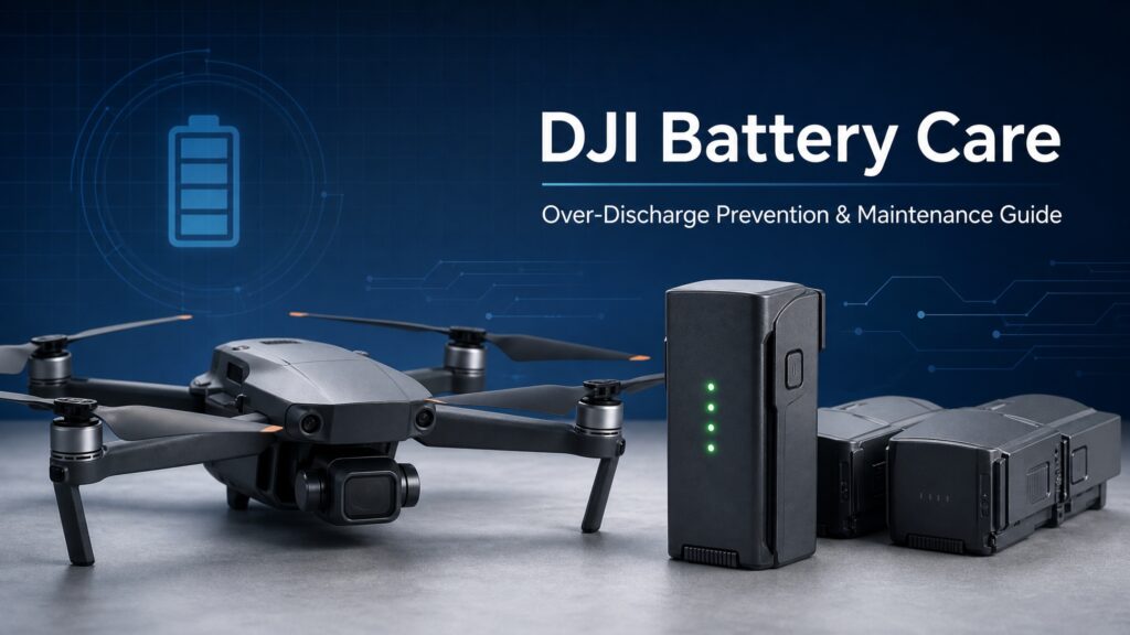 【DJIドローン】バッテリーの完全放電（過放電）とは？仕組み・予防策・復活方法まで徹底解説