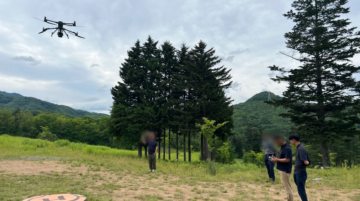HELICAMが運営する『札幌ドローンパーク』で最新の航空用高精度LiDARシステム【DJI Zenmuse L3】 納品講習会を行いました。